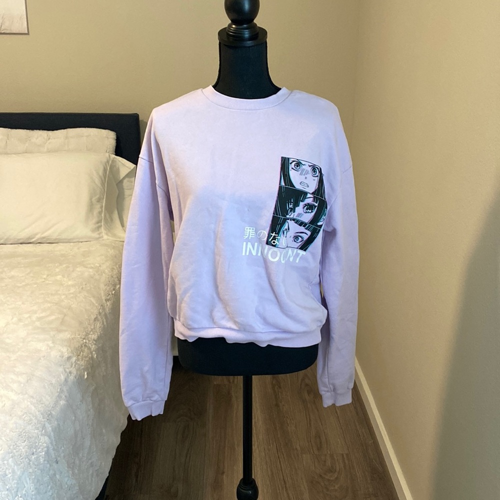 Purple INNOCENT anime sweater